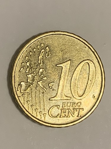 Moneta centesimi euro - 10, di