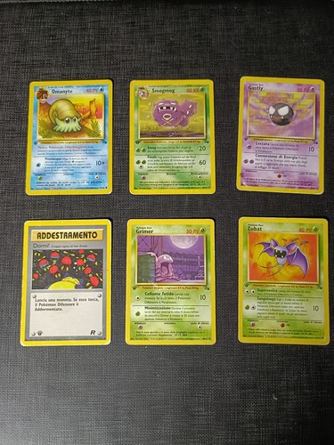 Lotto carte pokemon - 6, set