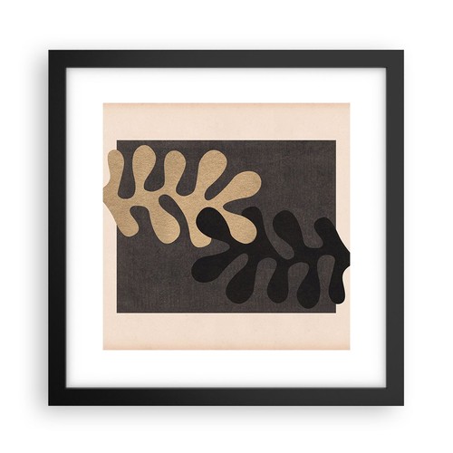 Poster 30x30cm foglie - 30x30cm,