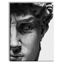 Michelangelo -  Quadro Canvas Contemporaneo su telaio in legno