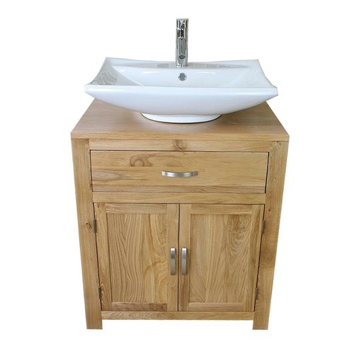 Mobile bagno mobiletto rovere