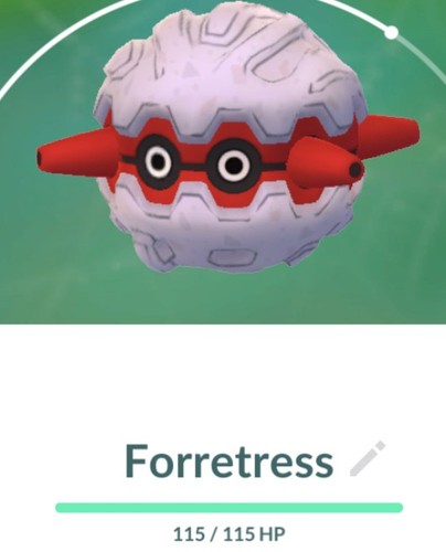 Pokemon forretress - -,