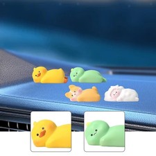 4 Mini Statuette di Animali in