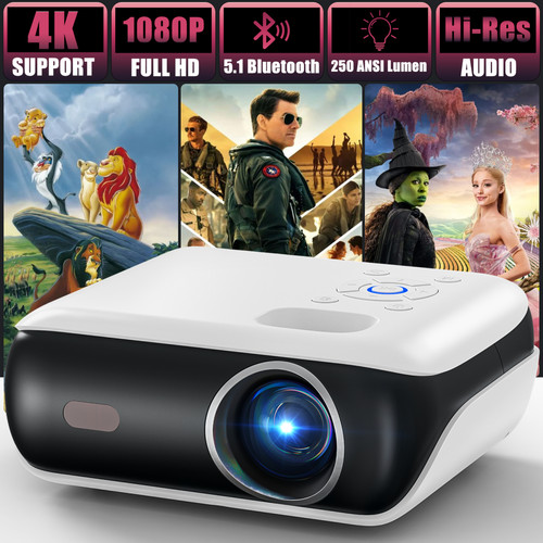 Happrun 1080p proiettore - 1080p,