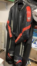 tuta moto pelle divisibile Dainese