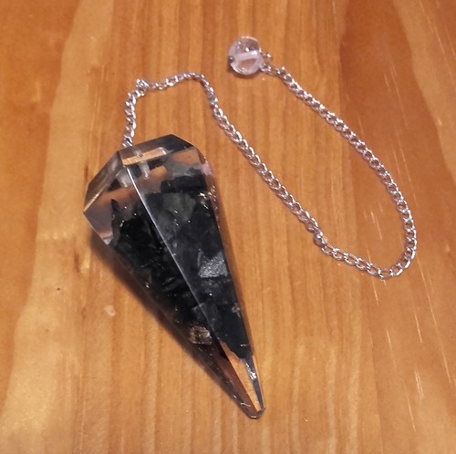 Pendule divinatoire orgonite - pendule,