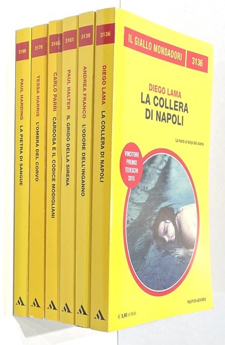 Lotto 6 libri - “c”, gialli