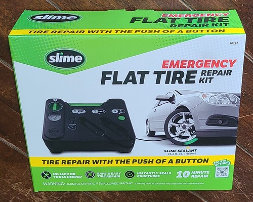 Slime flat tire repair - slime, kit