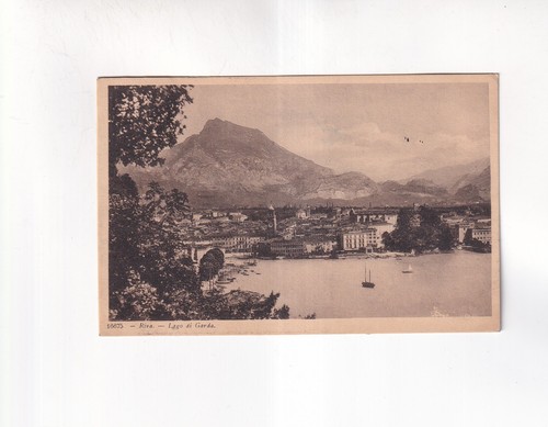 9629 cartolina riva lago di - riva,