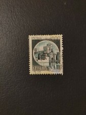 Francobollo Repubblica Italiana serie "Castelli d'Italia" 600 lire del 1980