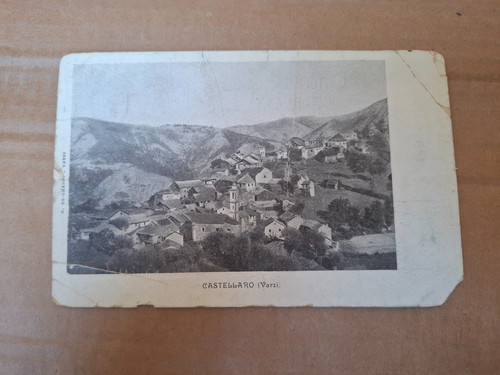 Cartolina castellaro varzi - castellaro,