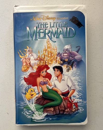 The little mermaid vhs - mermaid,