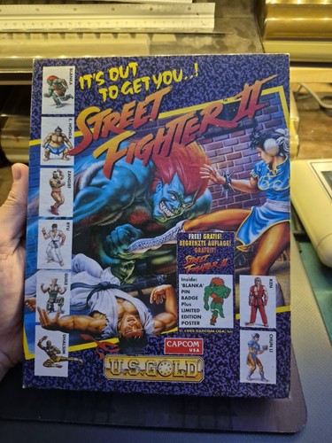 Street fighter game x - street, ii
