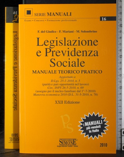 Legislazione previdenza - e,