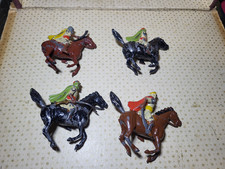 SOLDATO ARABO DESERTO IN METALLO SAHARA A CAVALLO Confalonieri PREDONI FRANCESE