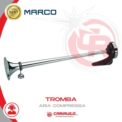 Avvisatore tromba ottone 24v - avvisatore,