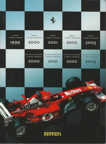Annuario ferrari 2003 - di, f1
