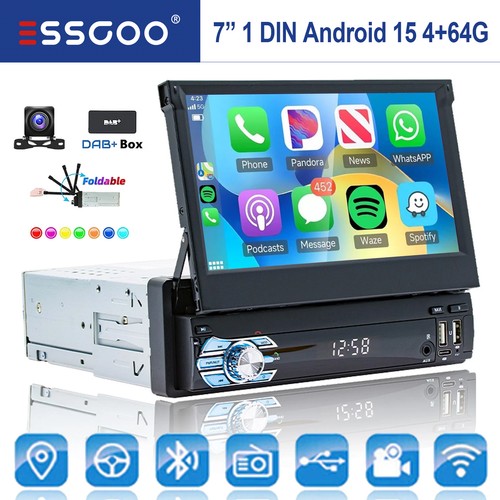 Dab 64g din flip out - dab+,
