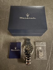 Orologio Maserati Attrazione Multifunzione Uomo al Quarzo 43mm Silver / Nero