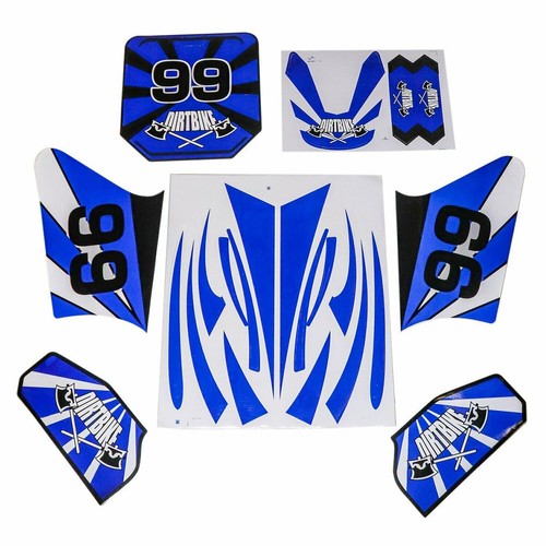 Set adesivi blu pit - adesivi, >99<