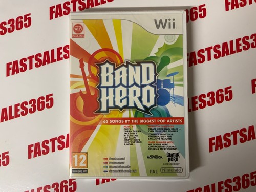 Band hero nintendo wii - band,