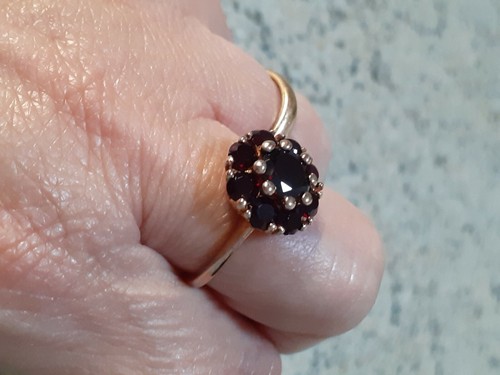 Anello argento con - con, pietra