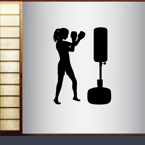 Vinyl decal girl - girl, woman