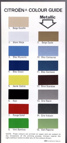 Brochure foglio singolo