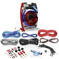 BOSS AUDIO SYSTEMS KIT10 kit cavi rca amplificatore altoparlanti auto 4 awg