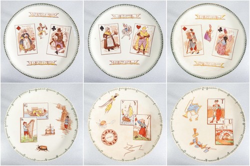 Antico set 6 piatto - set,