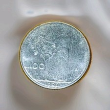 Moneta Da 100 Lire 1990 Rara