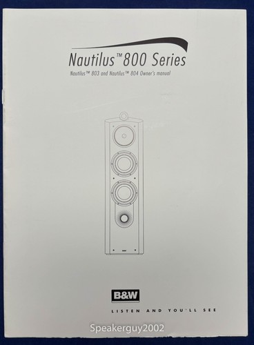 Manuale utente originale w - manuale, b&w