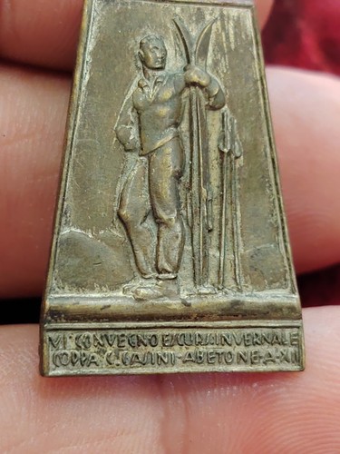 Distintivo sportivo ski 1935 - ski,