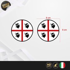 2 Adesivi Sardegna - Sticker