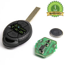CHIAVE TELECOMANDO 66126931748 434MHZ 3 PULSANTI PER MINI COOPER ONE R50 R52 R53