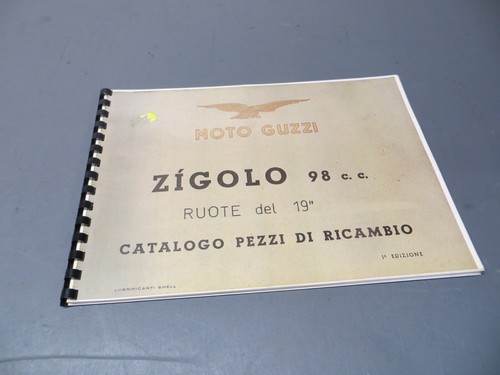 Libretto ricambi moto ruota