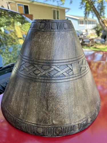Raro paralume lampada - , ceramica