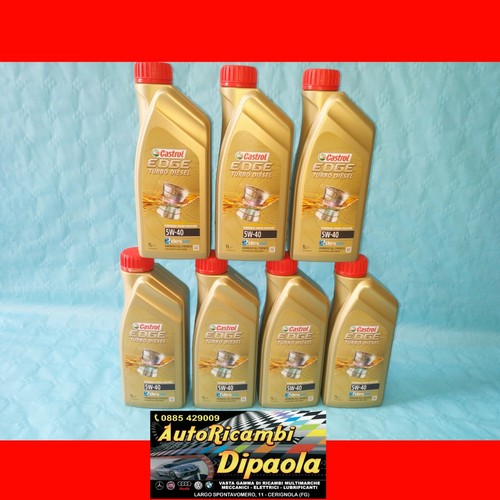 Litri olio motore castrol - 7,