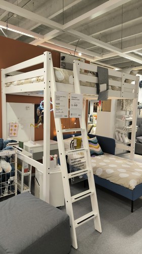 Letto soppalco ikea - letto,