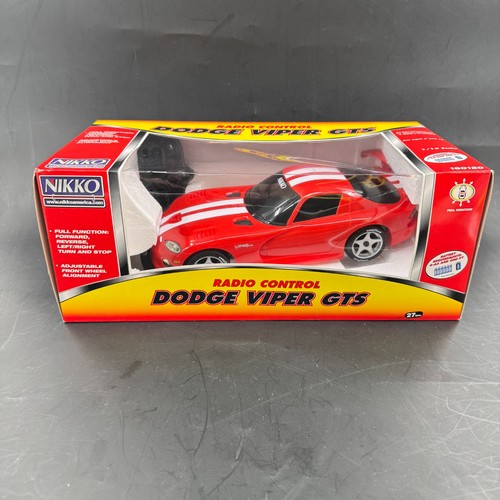 Nikko dodge viper gts - dodge, 1:16