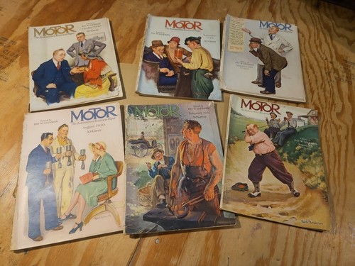 Lot vintage motor the - 6,