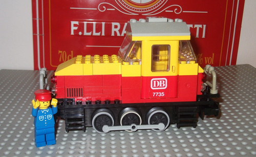 Lego ferrovia 12v locomotiva - 12v,