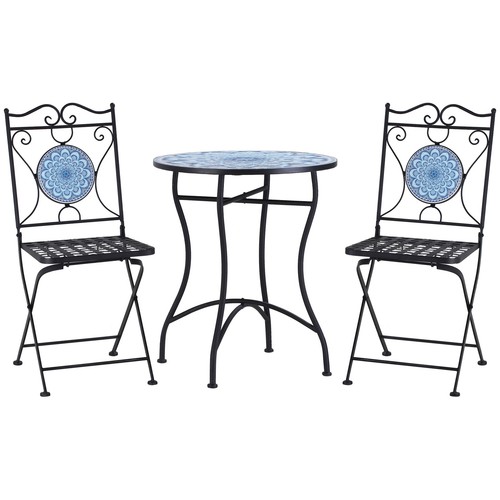 Outsunny set giardino 3 - set,