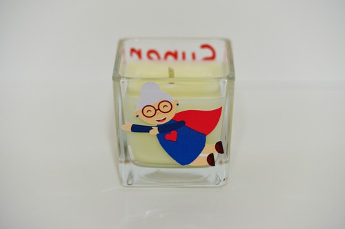 Candela cera soia - di,