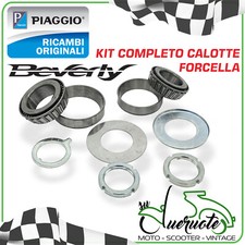 CUSCINETTI SERIE STERZO CALOTTE KIT FORCELLA PER BEVERLY 400 500 CRUISER TOURER