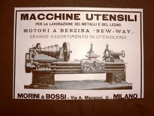 Morini and Bossi Milano Motors