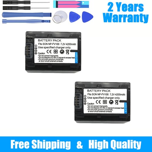 Fv100 batteria 4200 mah - np-fv100,