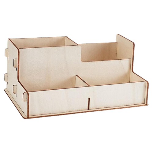 Scatola portapenne legno - in,