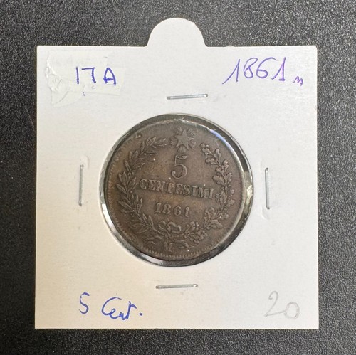Regno italia centesimi - centesimi, 1861