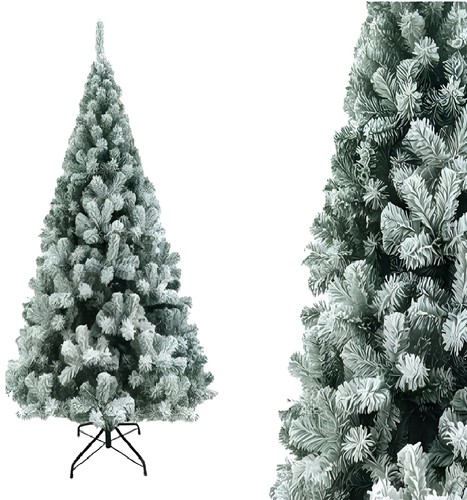 Albero natale innevato - albero, di